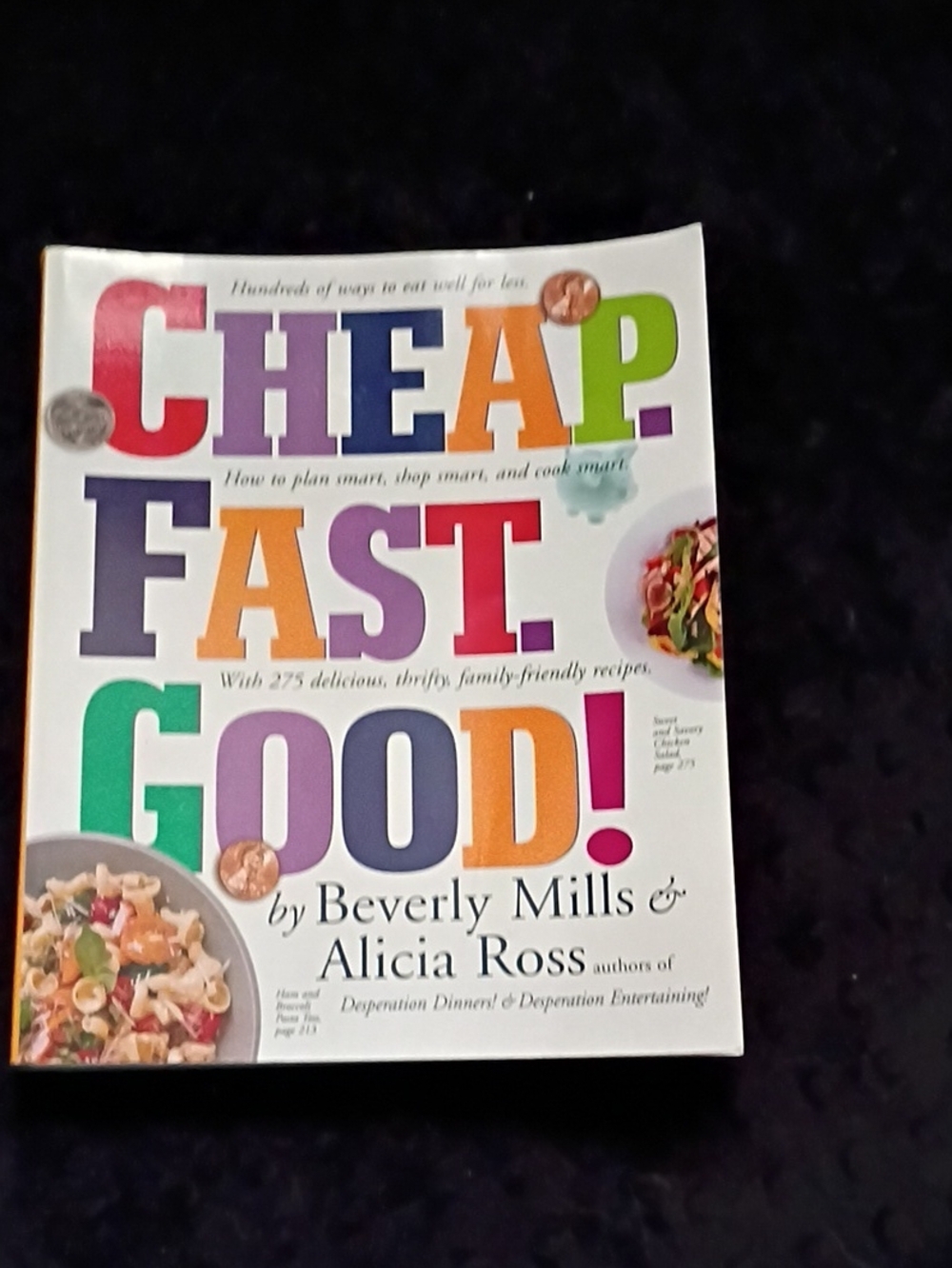Cheap. Fast. Good! Cookbook - White Cover